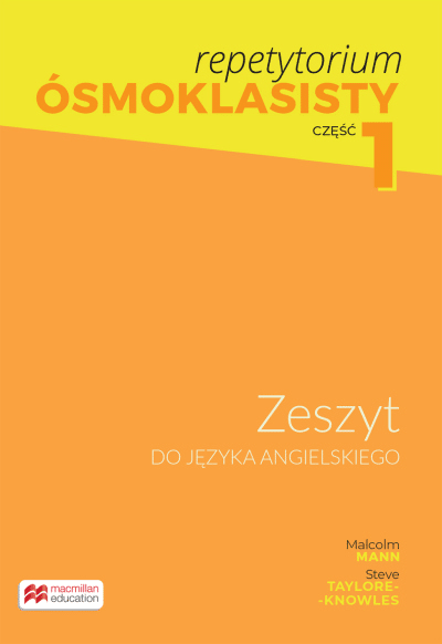 Repetytorium Ósmoklasisty część 1 Zeszyt do języka angielskiego (Zdjęcie 3)