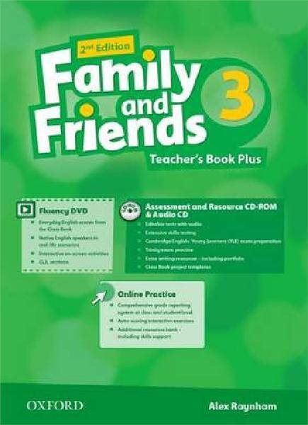 Family and Friends 2 edycja: 3 Teacher's Book Plus PK(CD-Rom,CD&DVD)