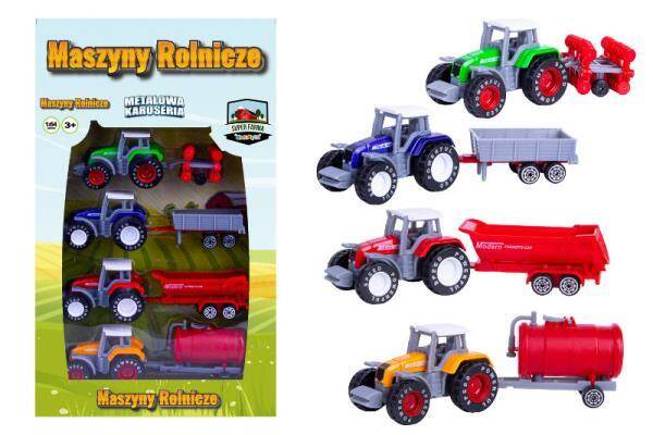 Traktor z maszynami, powerful 1004129