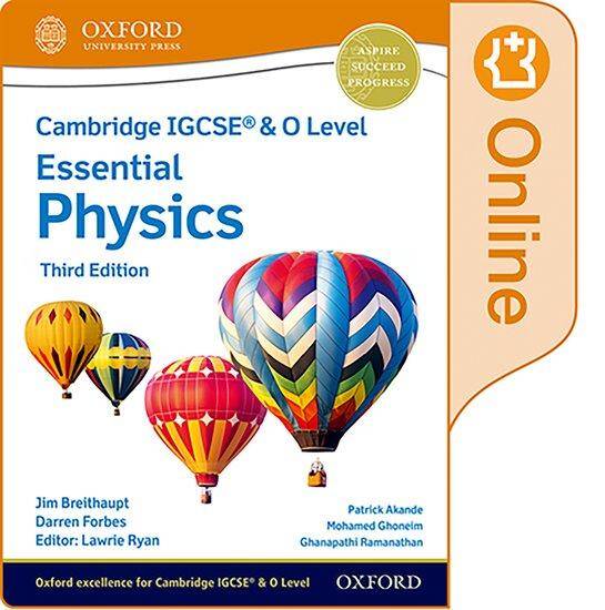 NEW Cambridge IGCSE & O Level Essential Physics: Enhanced Online Student Book (Third Edition)