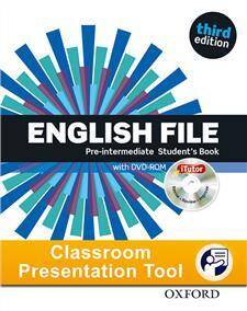 English File Third Edition Pre-Intermediate  Student's Book Classroom Presentation Tool Online Code
