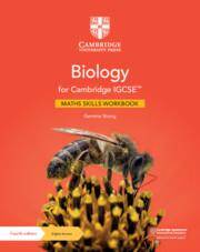 Biology for Cambridge IGCSE (TM) Maths Skills Workbook with Digital Access (2 Years)