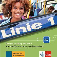 Linie 1 A2. Deutsch in Alltag und Beruf Audio-CDs (4) zum Kurs- und Übungsbuch