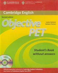 Objective PET Second Edition Student's Book without Answers with CD-rom (Zdjęcie 1)