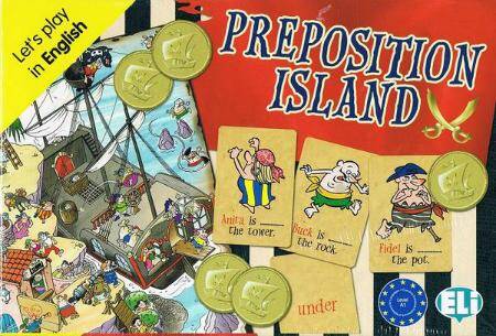 Gra językowa Preposition Island gra językowa (angielski)