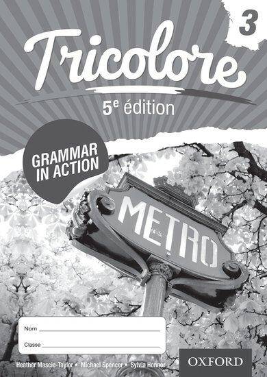 Tricolore 5e édition:Grammar in Action Workbook Pack 3 (x8)