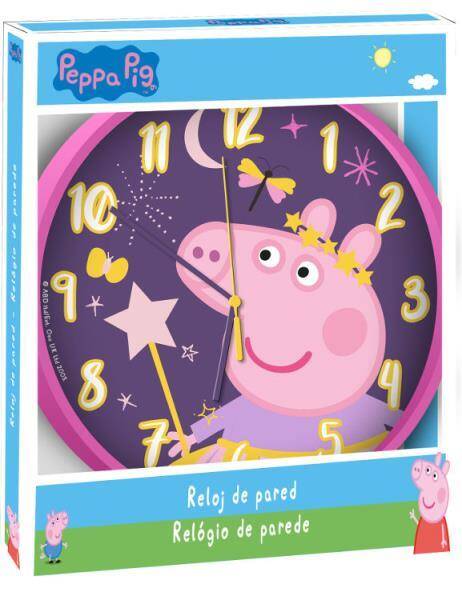 Zegar ścienny Świnka Peppa 25 cm PP17022