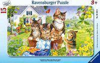 Puzzle ramkowe Kocięta 15 el. 06355 RAVENSBURGER