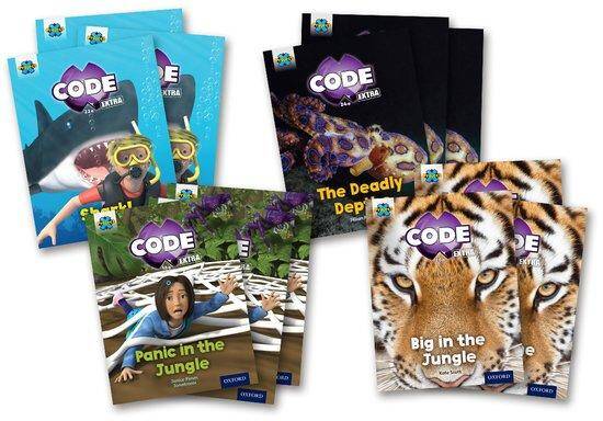 Project X - Code Extra Level 5 Jungle Trail + Shark Dive Class Pack of 12