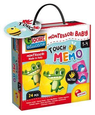 Gra memo Touch Montessori baby LISCIANI