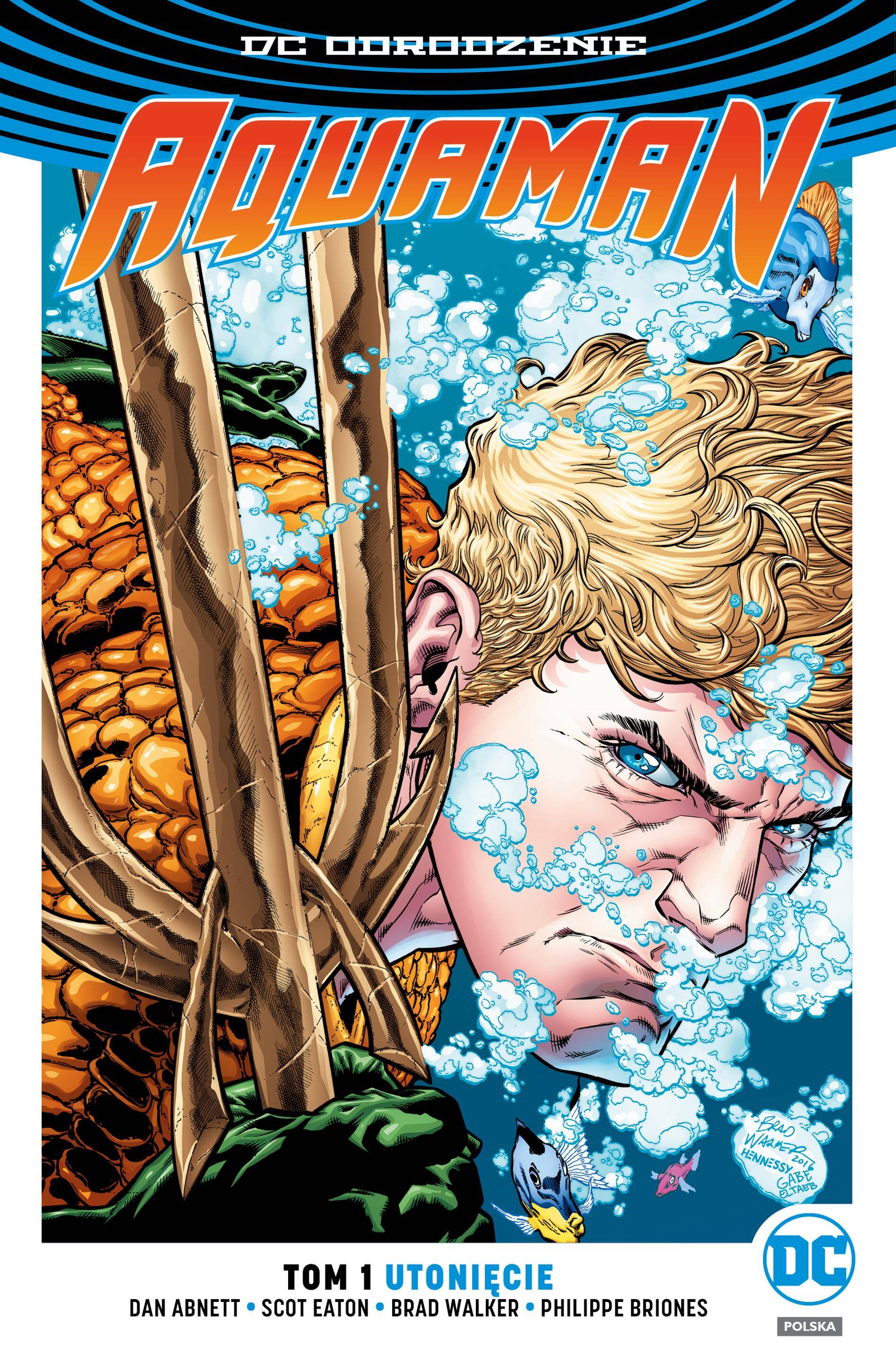 Utonięcie aquaman Tom 1