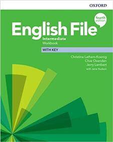 English File Fourth Edition Intermediate Workbook with Key (ćwiczenia z kluczem 4E, 4th ed., czwarta edycja)