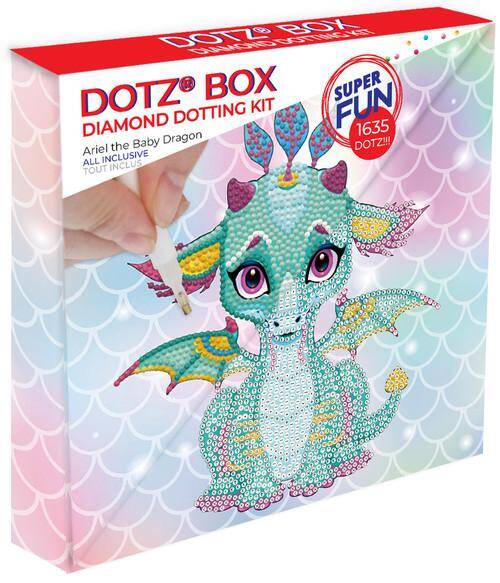 Diamond Dotz Ariel the baby dragon Dotz box
