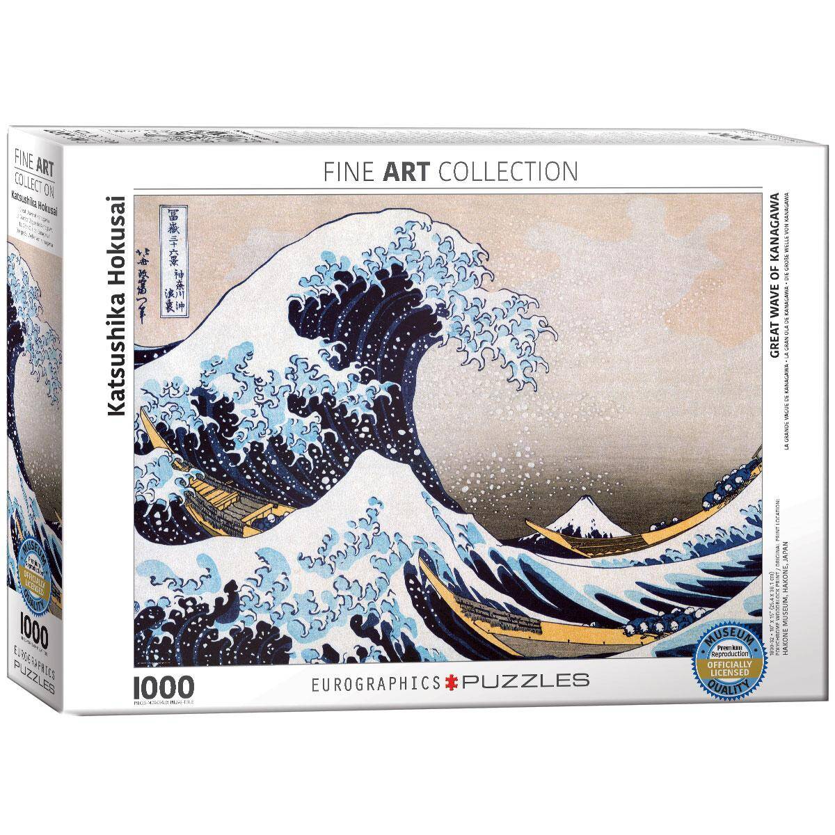 Puzzle 1000 Great Wave of Kanagawa 6000-1545