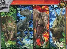 Puzzle SuperColor 104 Jurassic World