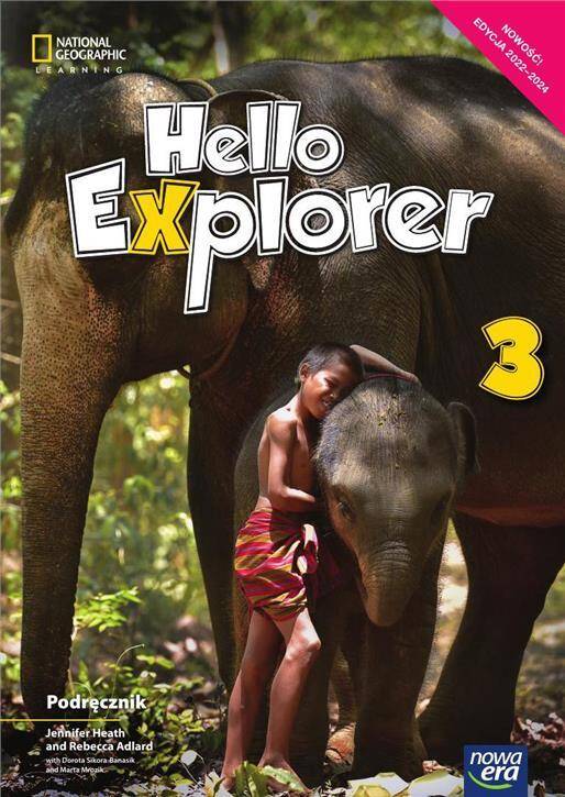 Hello Explorer 3 Podręcznik z 3 płytami CD Edycja 2022-2024