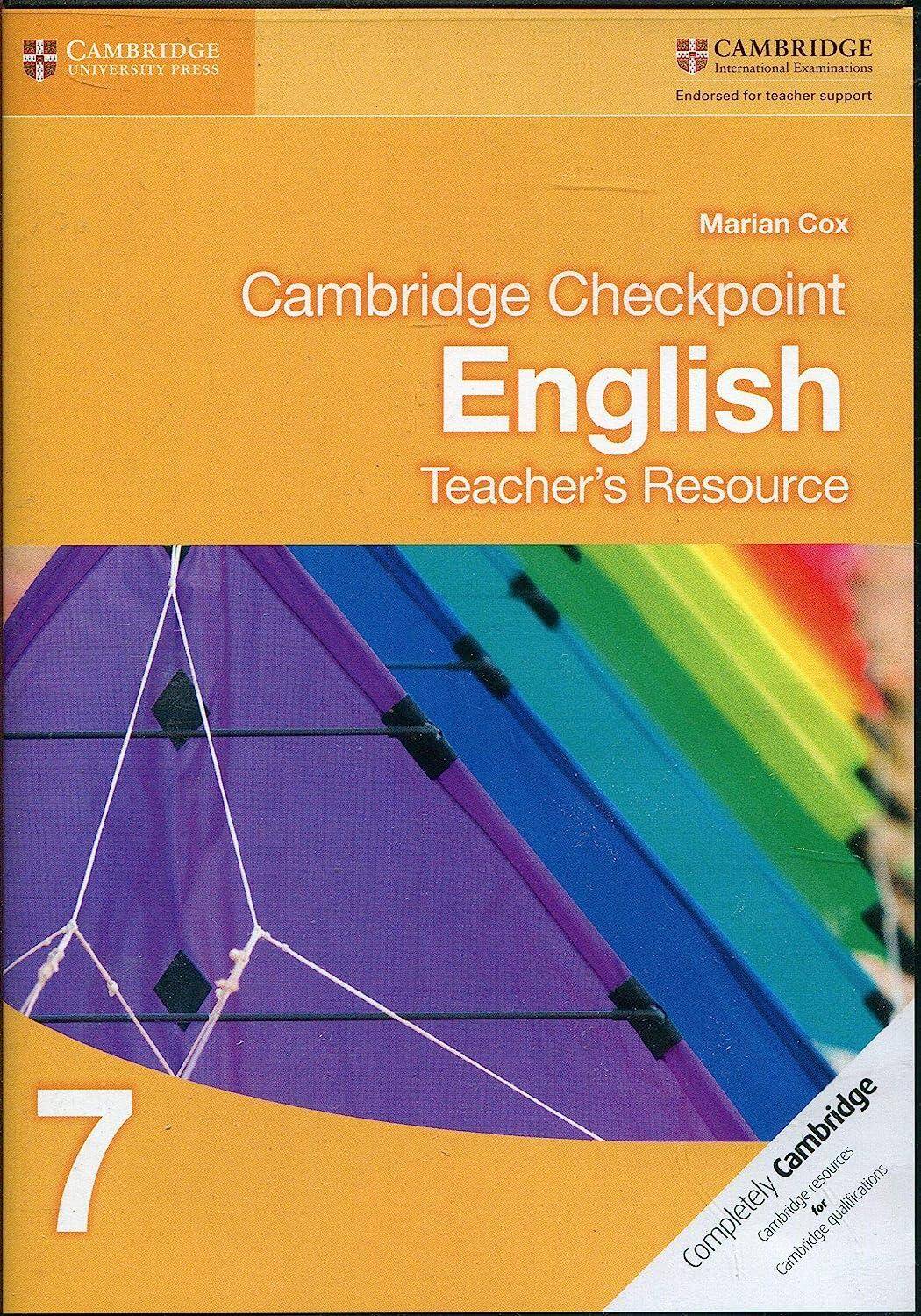Cambridge Checkpoint English Teacher's Resource 7