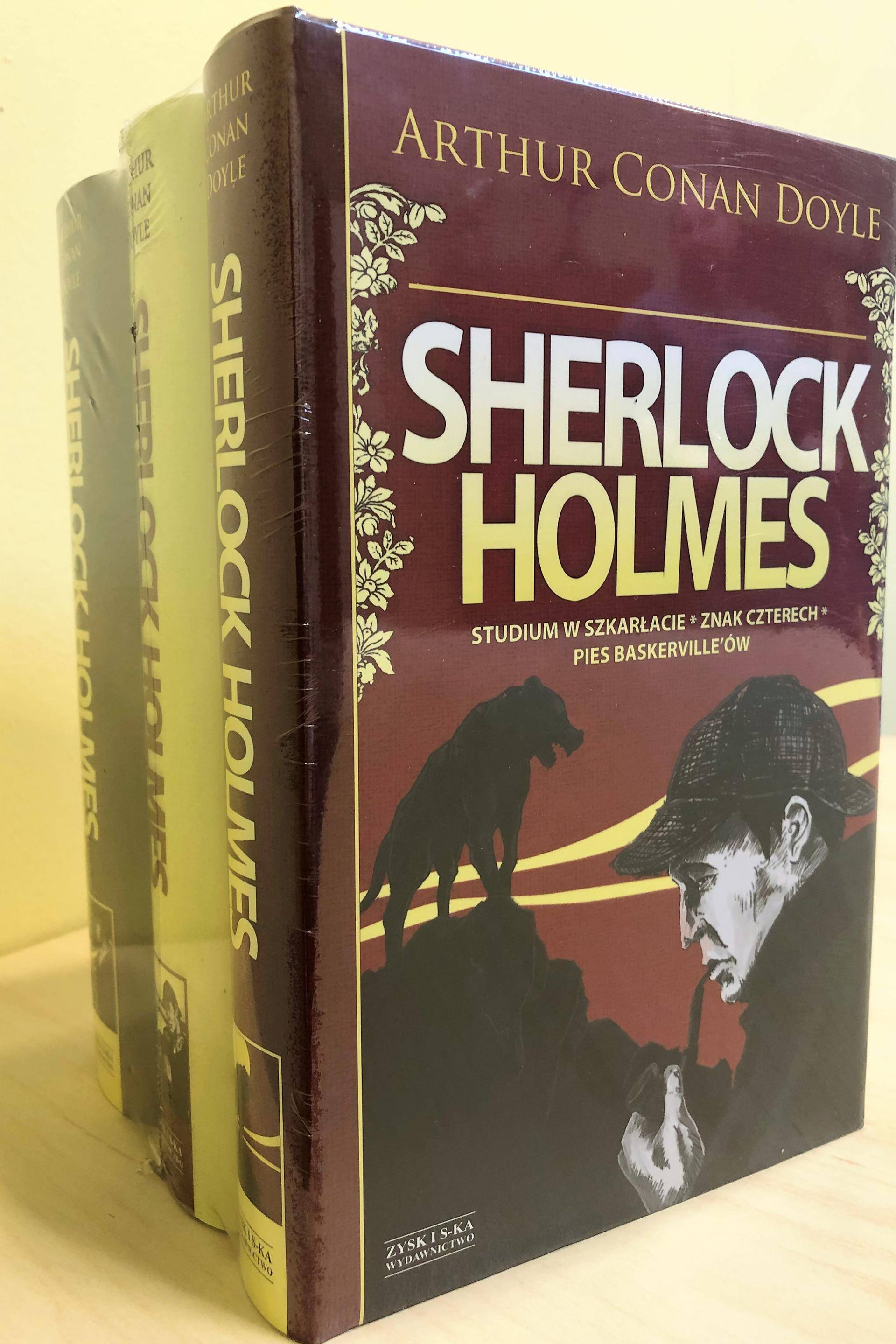 PAKIET Sherlock Holmes Tom 1-3