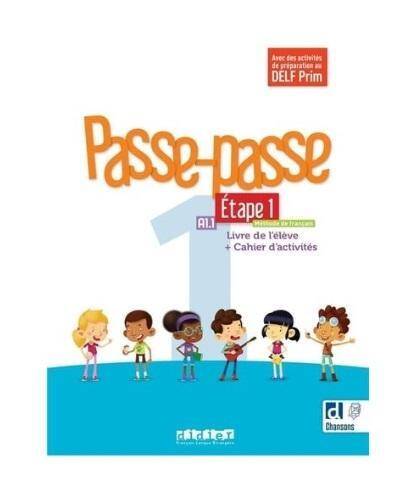 Passe-Passe 1 etape 1 podręcznik + ćwiczenia + didierfle.app A1.1