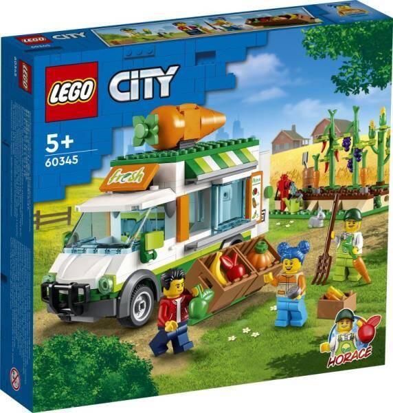 LEGO CITY Furgonetka na targu 60345 (310 el.) 5+