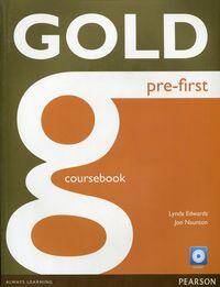 Gold Pre- First Coursebook with CD