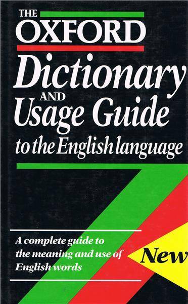 OXF.DICT&USAGE GUIDE TO ENG.LANGUAGE(W)