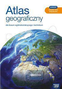 Geografia Atlas geograficzny dla liceum ogólnokształcącego i technikum wydanie 2021 r. Szkoła ponadpodstawowa  (PP)
