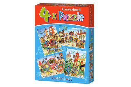 Puzzle 4 w 1. Knight Adventutres B-04195-1.