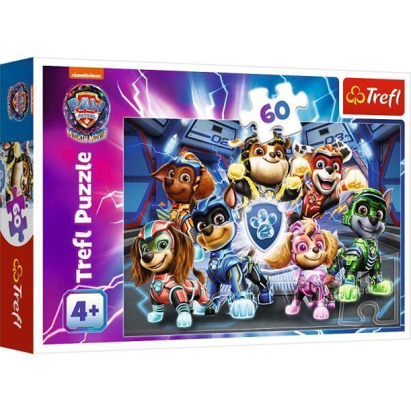 Puzzle 60el Przygoda bohaterów miasta / PAW PATROL: The Mighty movie 2023 17385 Trefl