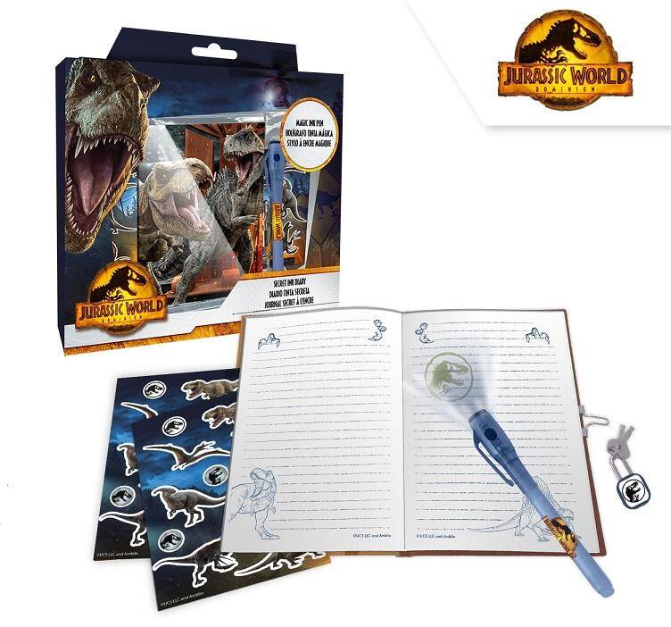 Pamiętnik z magicznym długopisem  Jurassic World JP00005