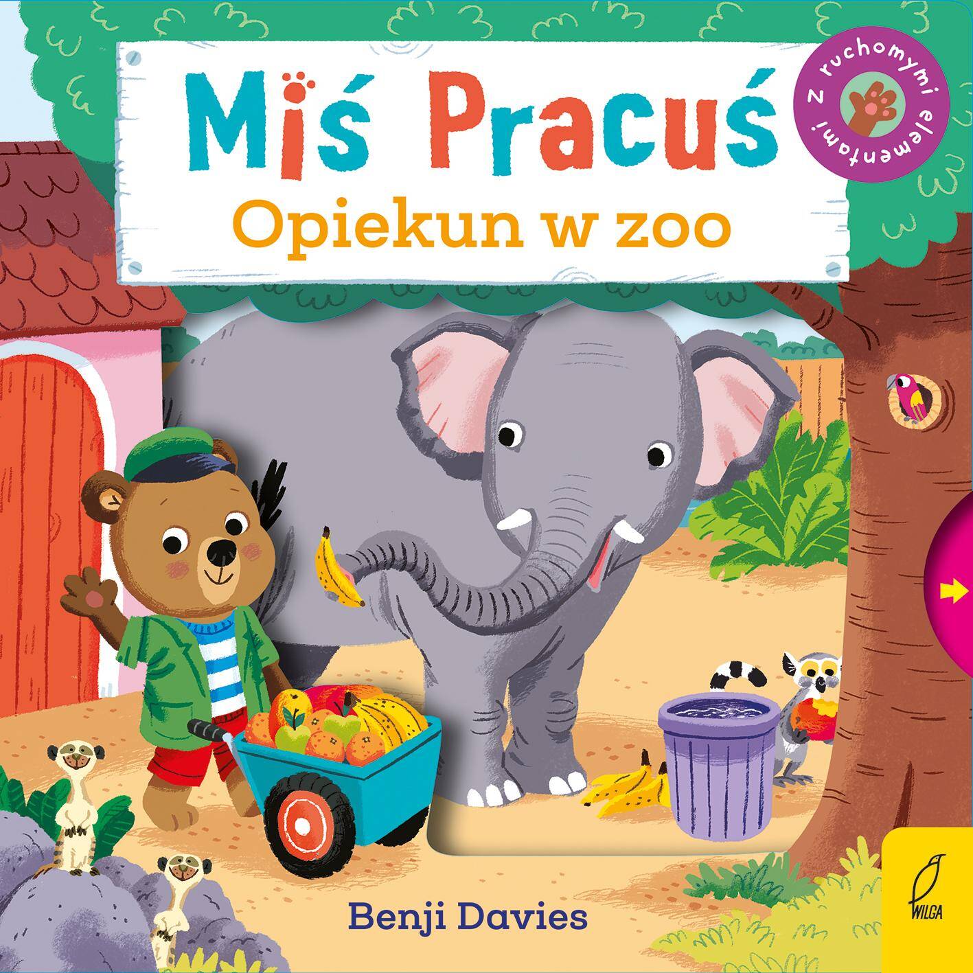 Miś Pracuś. Opiekun w zoo