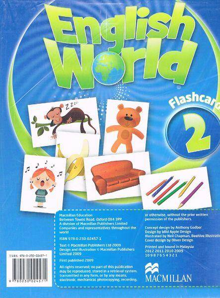 English World Angielski część 2 karty obrazkowe kurs dla dzieci 7-14 lat