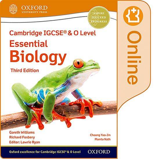 NEW Cambridge IGCSE & O Level Essential Biology: Enhanced Online Student Book (Third Edition)