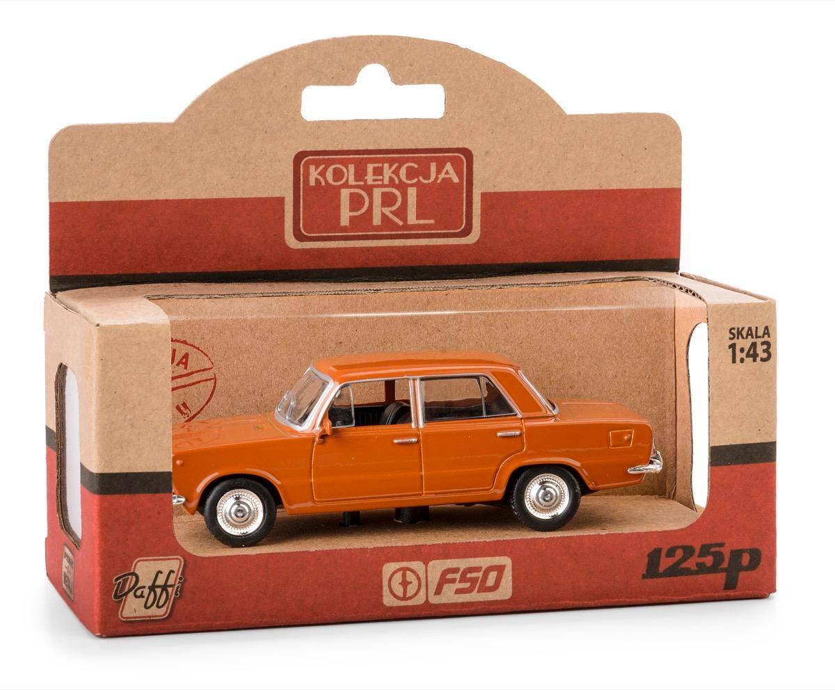 DAFFI PRL FIAT 125P- Brązowy