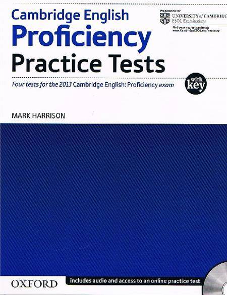 Proficiency CPE Practice Tests w/key PK Exam 2013