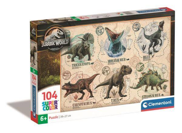 Clementoni Puzzle 104el Jurassic World 27179