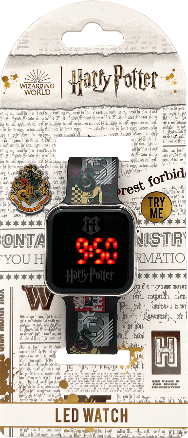Zegarek LED z kalendarzem Harry Potter HP4104