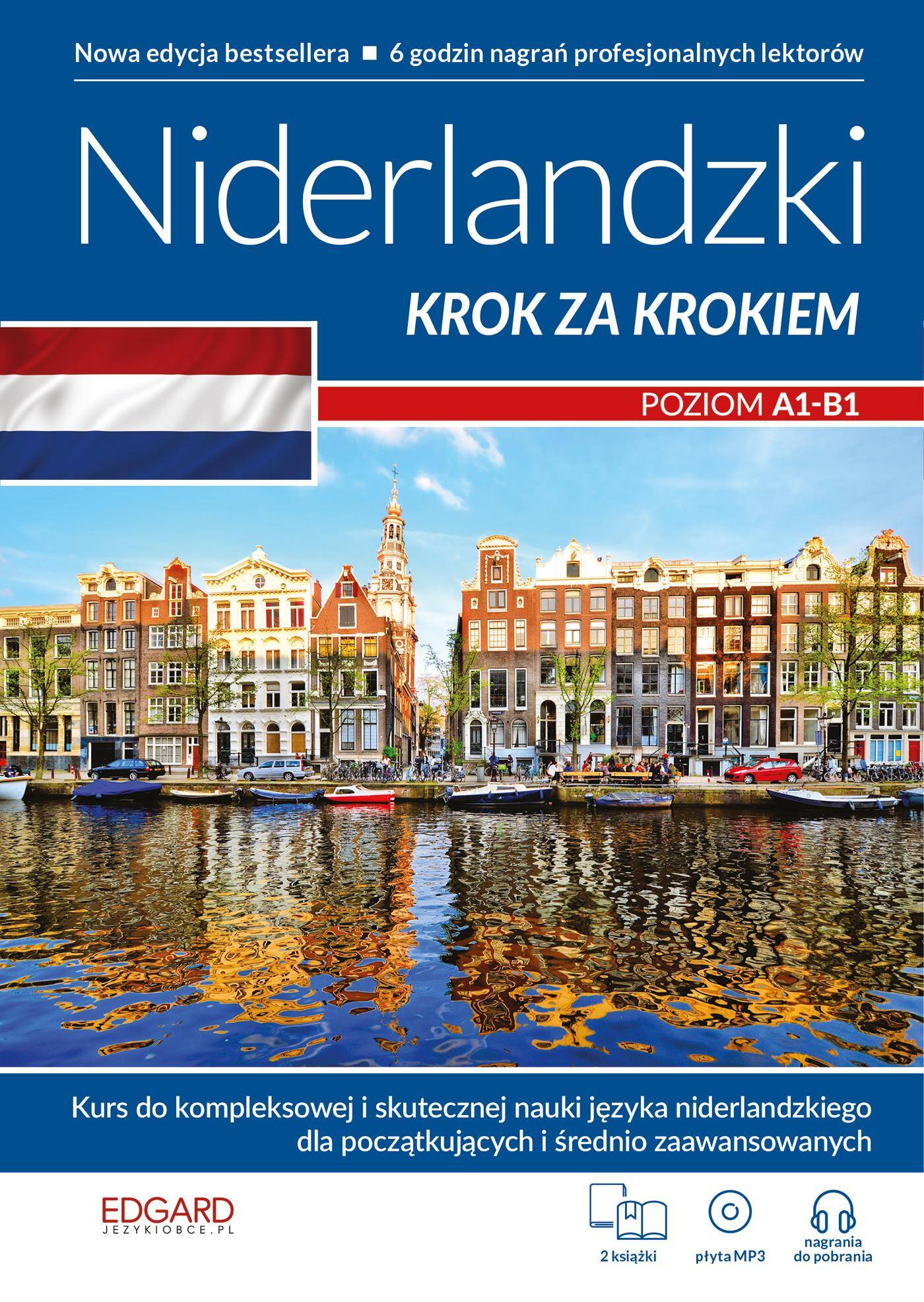 Niderlandzki Krok za krokiem (CD MP3 + nagr)Wyd. 2022