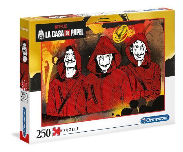 Clementoni Puzzle 250el Dom z papieru. La casa de papel 29104