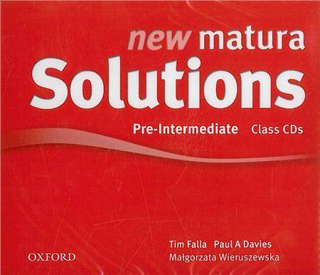 Matura Solutions New 2E Pre-intermediate Class CD(3) PL - Najnowsze wydanie pod nazwą Oxford Solutio