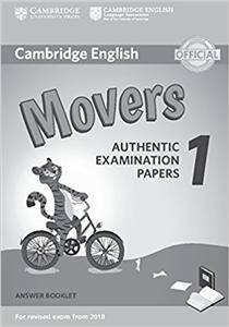 Cambridge English: (2018 Exam) Movers 1 Answer Booklet