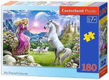 Puzzle 180 el. My Friend Unicorn (B-018024)