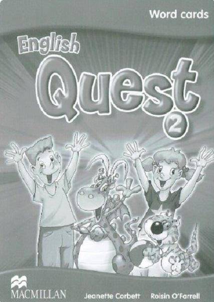 English Quest 2 Wordcards karty obrazkowe Szkoła podstawowa