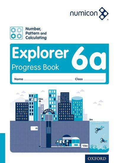 Numicon - Explorer Progress Book 6A Pack of 30