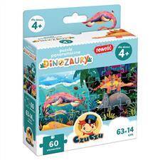 CzuCzu Puzzle panoramiczne Dinozaury (60 elementów)  4+