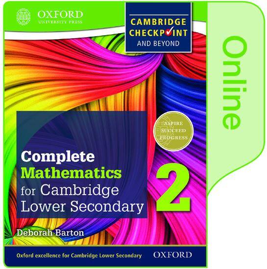 Complete Mathematics for Cambridge Secondary 2: Online Book