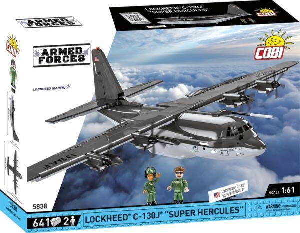 COBI 5838 Armed Forces Lockheed C-130J Super Hercules 641 klocków