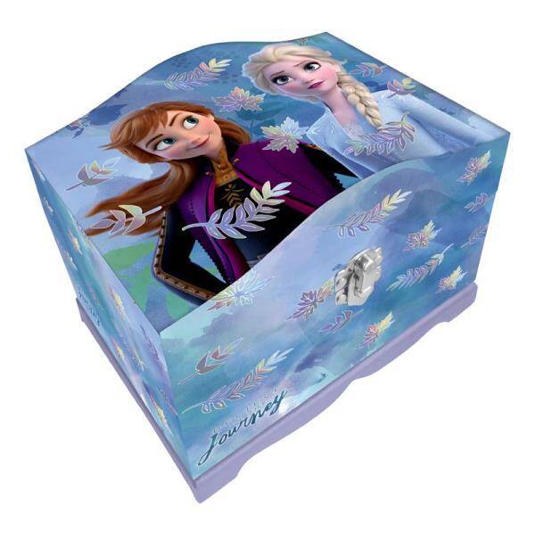 Pudełko na biżuterię z kodem i efektami świetlnymi 20x14x12cm Frozen. Kraina Lodu WD21976 Kids Euros