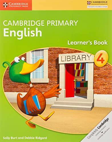 Cambridge Primary English Learner's Book Stage 4
