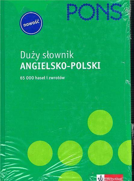 Duży słownik angielsko-polski PONS